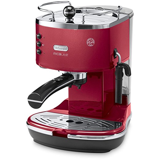 DeLonghi ECOM311.R Coffee Maker, Icona Micalite, Red