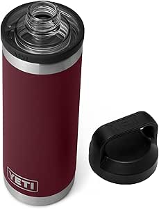 YETI Rambler 18 oz Bottle, Vacuum Insulated, Stainless Steel with Chug Cap