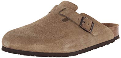 Birkenstock Boston Suede Clogs