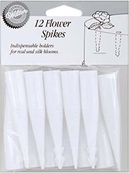 Wilton Flower Spikes, 3-Inch, 12-Pack