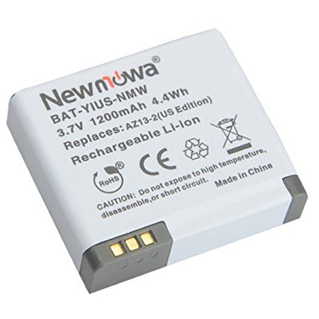 Newmowa AZ13-2 Rechargeable Battery for Xiaomi Yi Action Camera (Only Compatible with Official U.S. Edition)