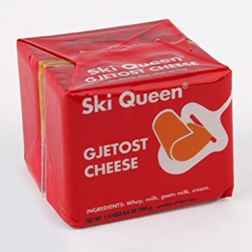Ski Queen Gjetost Original Goat Cheese, (8.8 Ounce)