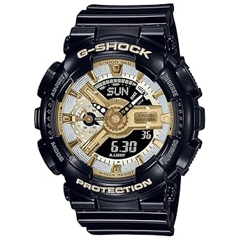 Casio G-Shock Analog-Digital White Dial Women's Watch-GMA-S110GB-1ADR