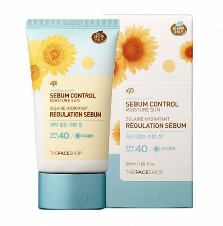 The Face Shop Natural Sun Eco Sebum Control Moisture Sun SPF 40 PA
