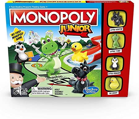 Monopoly Junior Edition Game Board