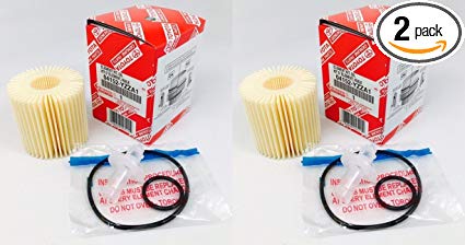 Set of 2 Genuine Toyota 04152-YZZA1 Oil Filters