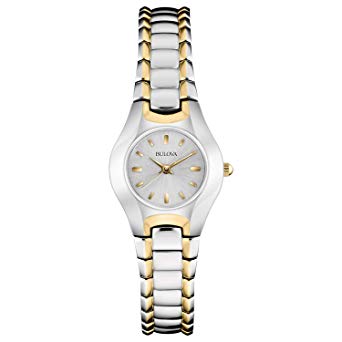 Bulova Women's 23mm Classic Two-Tone Gold and Silver Watch