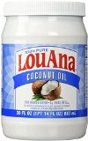 LouAna Pure Coconut Oil 30 fl oz All Natural