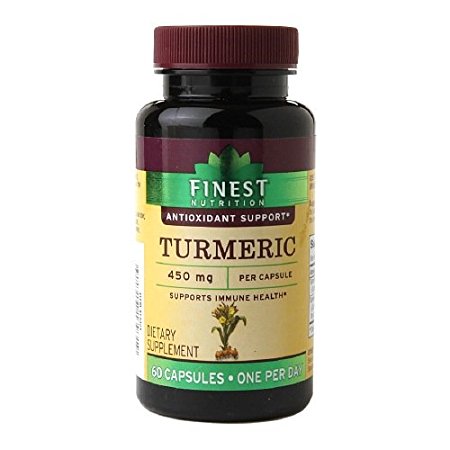 Finest Nutrition Turmeric 450mg, Capsules 60 ea