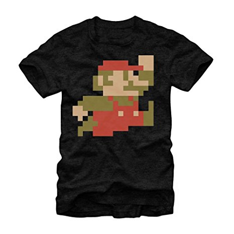 Nintendo Super Mario Bros 8-Bit Pixel Sprite T-Shirt