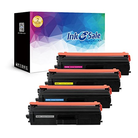 INK E-SALE Replacement of Brother TN433 TN431 Toner Cartridge High Yield for Brother HL-L8260CDW HL-L8360CDW HL-L8360CDWT L9310CDW Brother MFC-L8900CDW MFC-L8610CDW L9570CDW Black Cyan Magenta Yellow