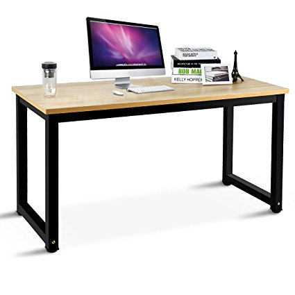 Seacoo 55" Large Size Computer Desk-Office Desk-PC Workstation for Home Office
