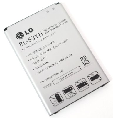 OEM LG G3 VS985 LS990 F400 D850 D855 3000mAh 3.8V Internal Battery BL-53YH