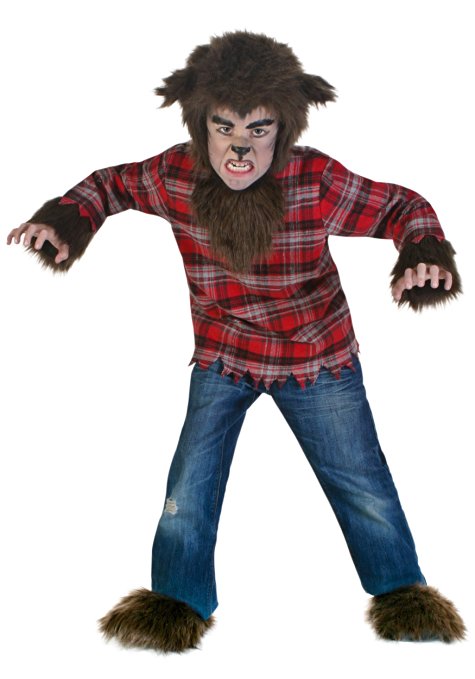 Big Boys' Fierce Werewolf Costume Small (4-6)