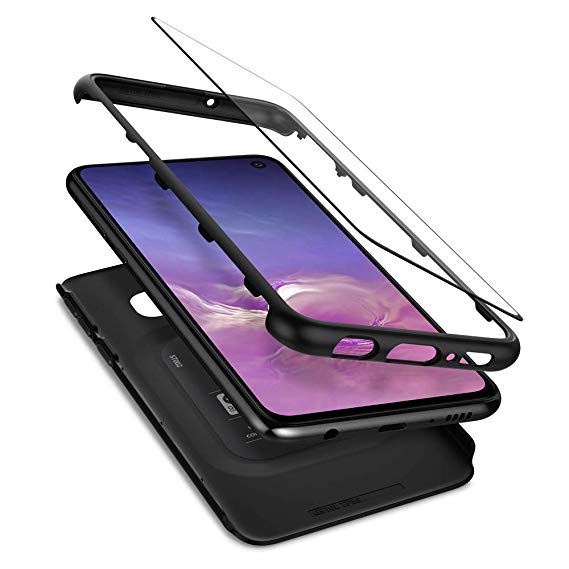 Spigen Thin Fit 360 Works with Samsung Galaxy S10e Case (2019) - Black(SF)