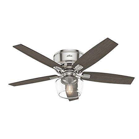 Hunter Fan Company 53394 Ceiling Fan Large Brushed Nickel