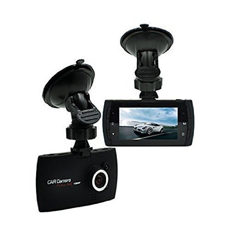 SENWOW Full 1080P Car DVR HD Black Box Video Camera Recorder Camcorder Traffic Dashboard Dash Cam140 Degree Wide Angle ViewNight Vision and Motion Detection  G-Sensor Come with 8GB TF Memory Card