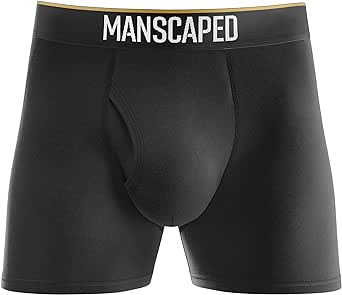 MANSCAPED® Boxers 2.0 Men’s Premium Anti-Chafe Athletic Performance Boxer Briefs, Tagless with Signature Jewel Pouch™