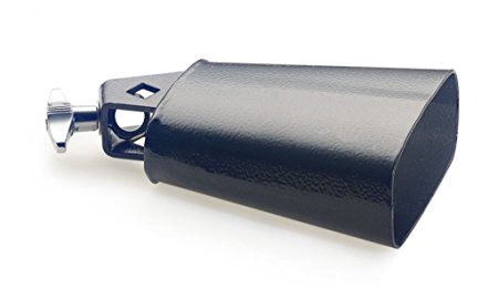 Stagg CB304BK 4.5-Inch Rock Cowbell for Drumset - Black