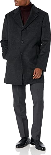 Buttoned Down Men's Italian Wool Cashmere Overcoat