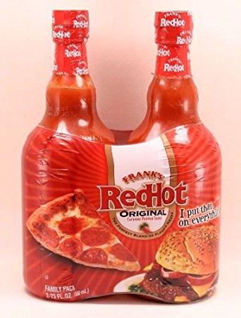 Frank's RedHot Original Cayenne Pepper Sauce Family pack (2-23oz each bottle)