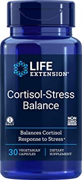 Life Extension Cortisol Stress Balance, 30 Vegetarian Capsules