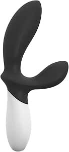 LELO LOKI Wave 2 Vibrating Male Prostate Massager Anal Sex Toys with 12 Pleasure Settings Vibrating Anal Plug for Men, Male Sex Toys, Anal Sex Toys with Waterproof Design, Male Sex toy, Black