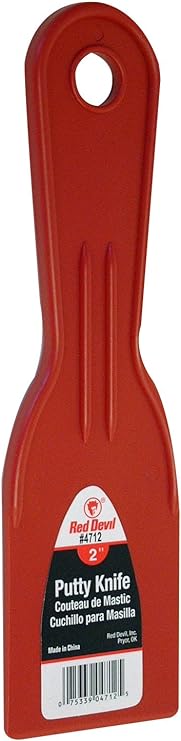 Red Devil 4712 2-Inch Plastic Putty Knife