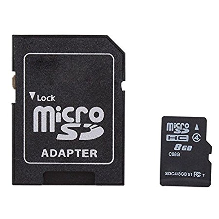 Eachbid Information Data Stored Camera Video Equipment Memory TF Card 8GB