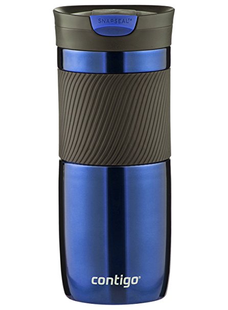 Contigo Snapseal Vacuum-insulated Stainless Steel Travel Mug, 16-ounce, Monaco