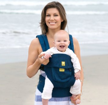SIX-Position, 360° Ergonomic Baby & Child Carrier by LILLEbaby - The COMPLETE Airflow (Navy)