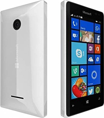 Microsoft Lumia 435 Windows 8 GSM Smartphone, No Contract, T-Mobile, White