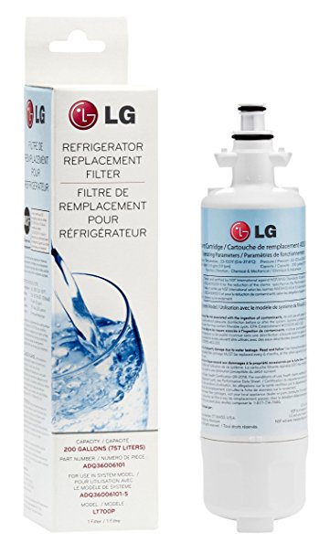 LG Refrigerator Water Filter replacement for LG LT700P AKA LG ADQ36006101