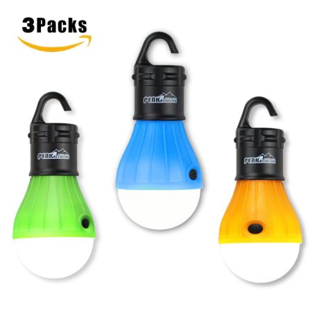 PeakAttacke Outdoor Portable Waterproof LED Tent Light for Camping, Hiking, Emergencies