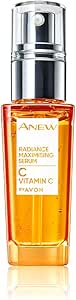 Avon Anew Vitamin C Radiance Maximising Serum 30ml, Contains 10% Vitamin C, Wakes Up Skin's Radiance, Reduces Visible Signs of Ageing, Cruelty Free