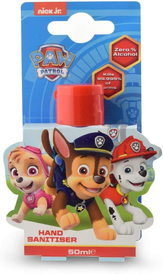 Paw Patrol Moisturising Hand Sanitiser, Blue, 50 ml (Pack of 1)