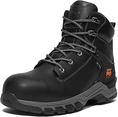 Timberland PRO men's Hypercharge 6 Inch Composite Safety Toe Waterproof 6 NT WP