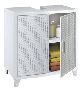 Under the Sink rattan style bathroom cabinet