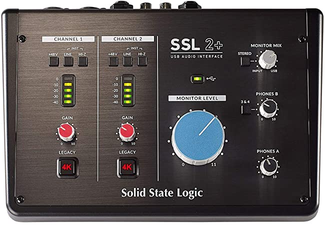 SSL SSL2  2-In/4-Out USB-C Audio Interface