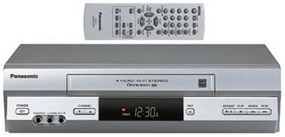 Panasonic PV-V4525S 4-Head VCR, Silver