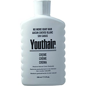 YOUTHAIR Creme for Men with Hair Conditioner & Groomer Restore Natural Color Gradually 8oz/236ml