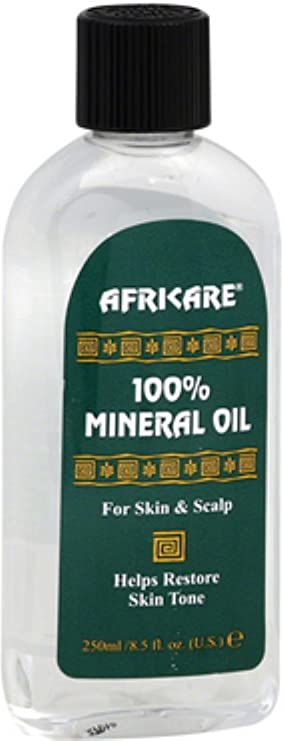 Africare 100% Mineral Oil 8.5 oz. (Pack of 2)