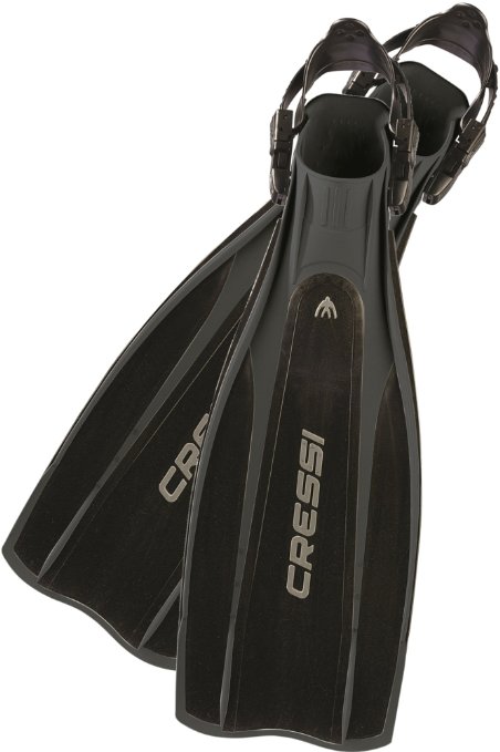 Cressi PRO LIGHT, Open Heel Scuba Diving Fins, made in Italy