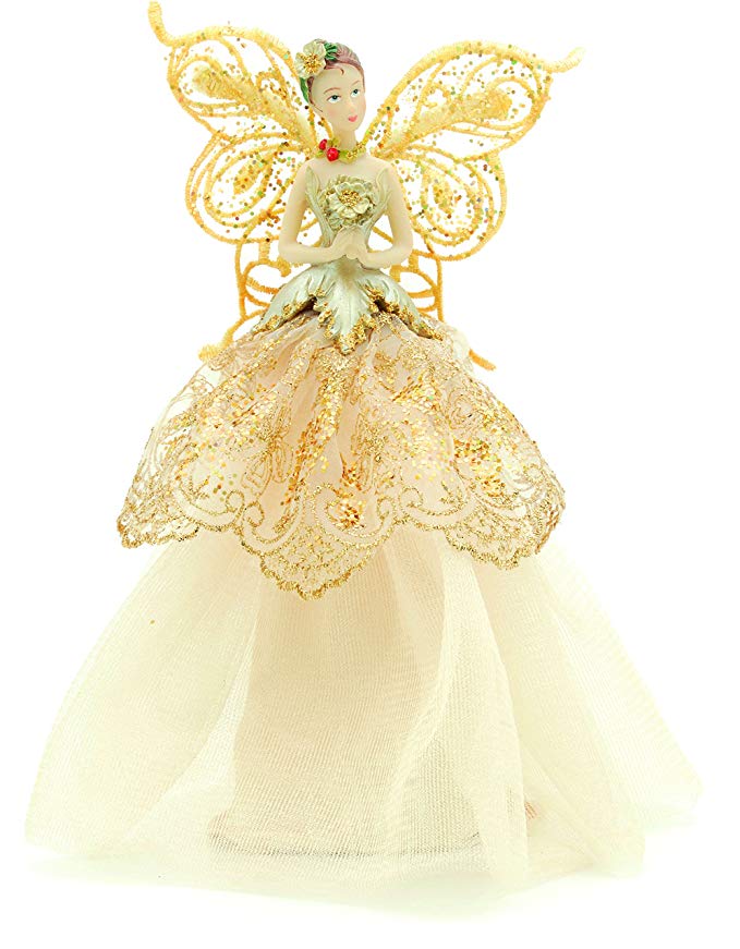 Festive Productions Angel Tree Topper, 23 cm - Gold