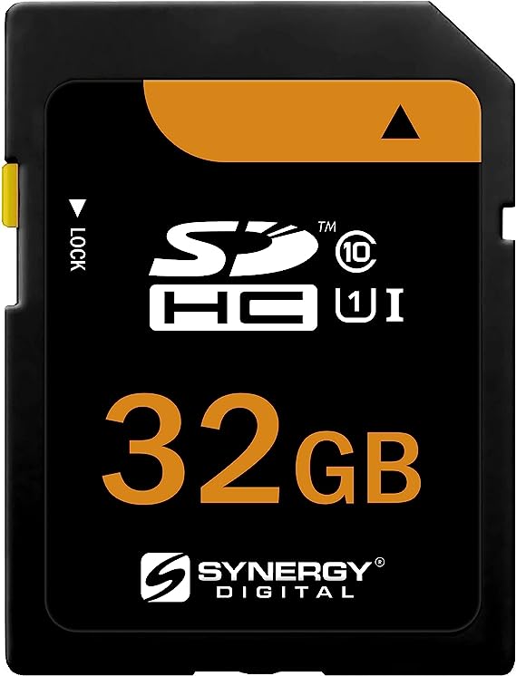 Synergy Digital 32GB, SDHC UHS-I Memory Card - Class 10, U1, 100MB/s, 300 Series
