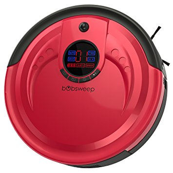 bObsweep Standard Robotic Vacuum Cleaner and Mop, Rouge