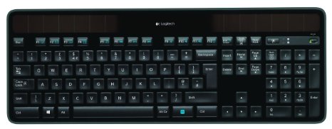 Logitech Wireless Solar Keyboard K750 - UK layout