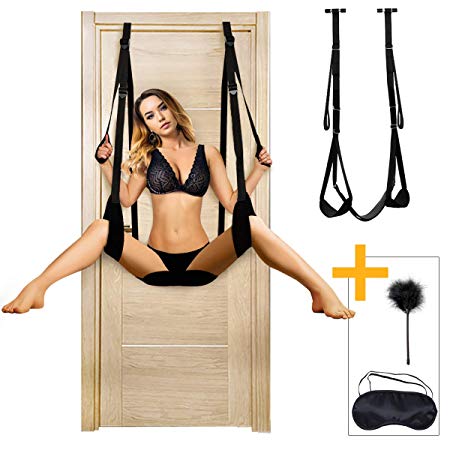 Door Sex Swing for Adult Slings and Swings Restraint Bondage Kit for Couples with Adjustable Straps Toy Play