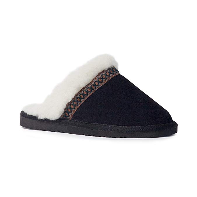 MUK LUKS Women's Dawn Suede Scuff Slipper