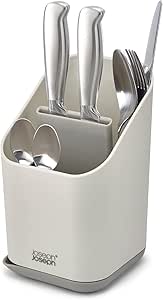 Joseph Joseph Duo Kitchen Sink Cutlery Tray with Knife Slot - Grey